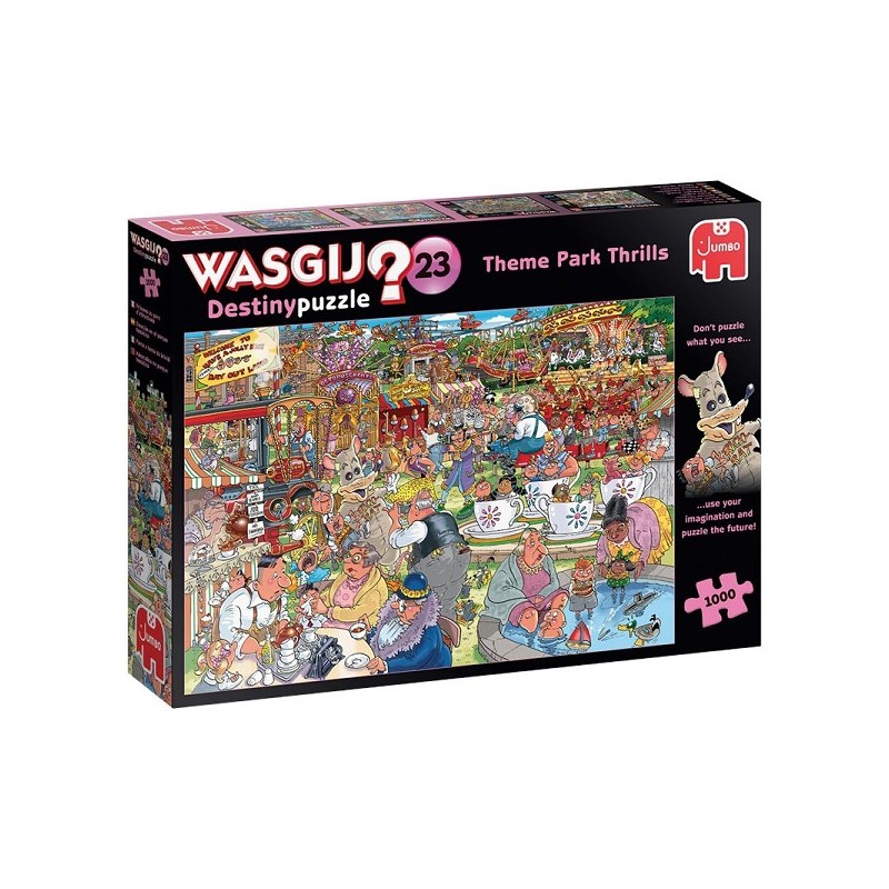 Jumbo Wasgij puzzel Destiny 23 Spektakel in het pretpark 1000 stukjes