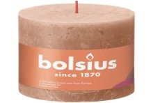 Bolsius Rustiek stompkaars 100/100 creamy caramel - Romig Karame