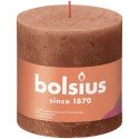 Bolsius Rustiek stompkaars 100/100 Rusty Pink