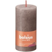 Bolsius  Shine Collection Rustiek stompkaars 100/50 Rustic taupe