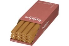 Bolsius Rustiek Dinerkaars 270/23 doos a 16st okergeel