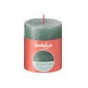 Bolsius Rustiek stompkaars 80/68 Shimmer Oxid Blue