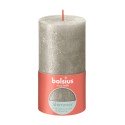 Bolsius Rustiek stompkaars 130/68 Shimmer Champagne