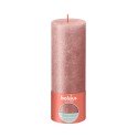 Bolsius Rustiek stompkaars 190/68 Shimmer Pink