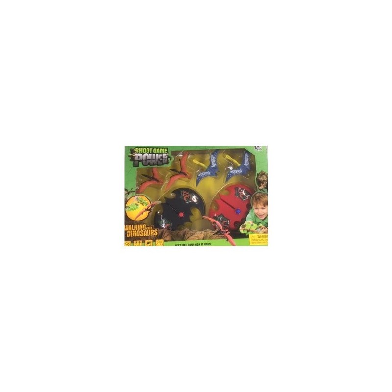 Jeu de tir dinosaure 6 pièces