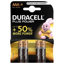 Duracell Plus Power Duralock Alkaline AAA/LR03  Doos a 10 blister a 4 stuks