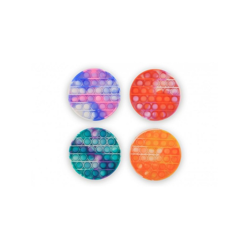 Magic Fidget Pop-it rond tie-dye Ø13cm