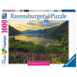 Ravensburger puzzel Fjord in Noorwegen 1000 stukjes