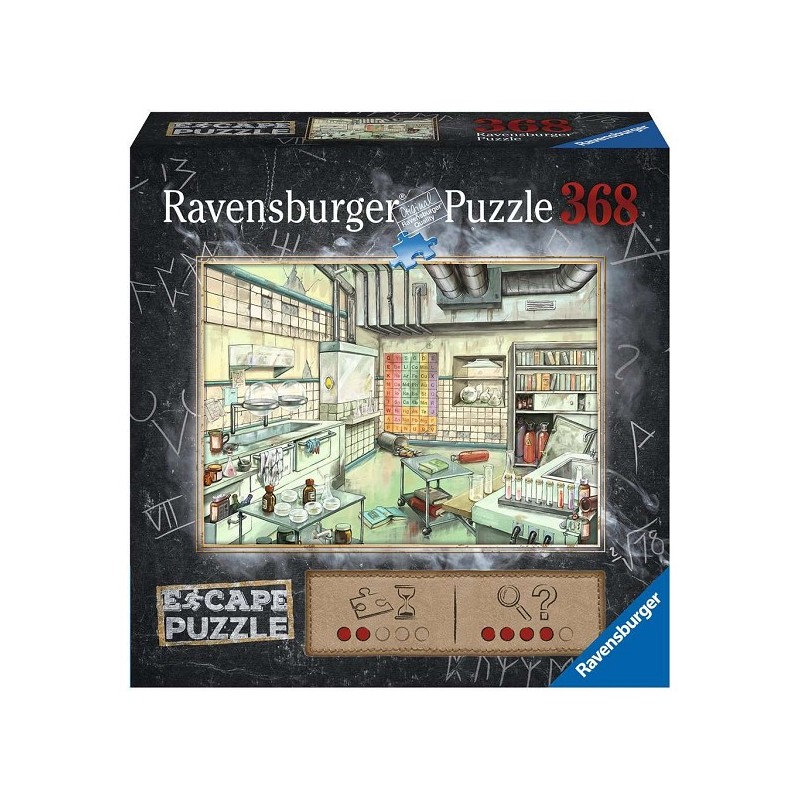 Ravensburger Escape Puzzle Laboratoire de Chimie 368pcs