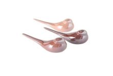 Boltze Home Bird Perly L16H8cm Porcelaine disponible en différentes nuances de rose