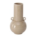 Boltze Home Vase Yardim beige H26cm en céramique