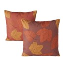 Boltze Home Coussin Arna 45x45cm feuille d'automne