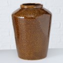 Boltze Home Vase Zandra H21cm porcelaine marron