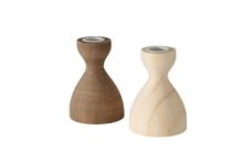 Boltze Home Kandelaar hout H17cm Allaro