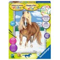 Ravensburger Peinture par numéros Cheval dans la neige