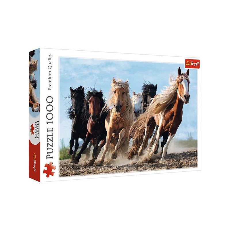 Puzzel Galopperende paarden 1000 stukjes