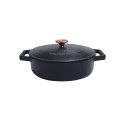 Cocotte Ø26cm fonte noir mat