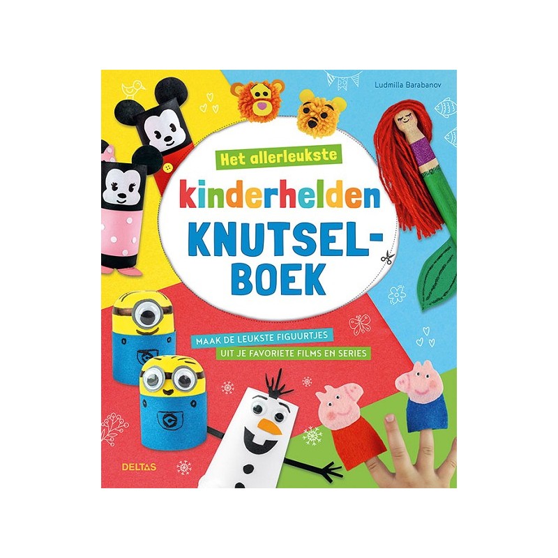 Deltas Het allerleukste kinderhelden knutselboek