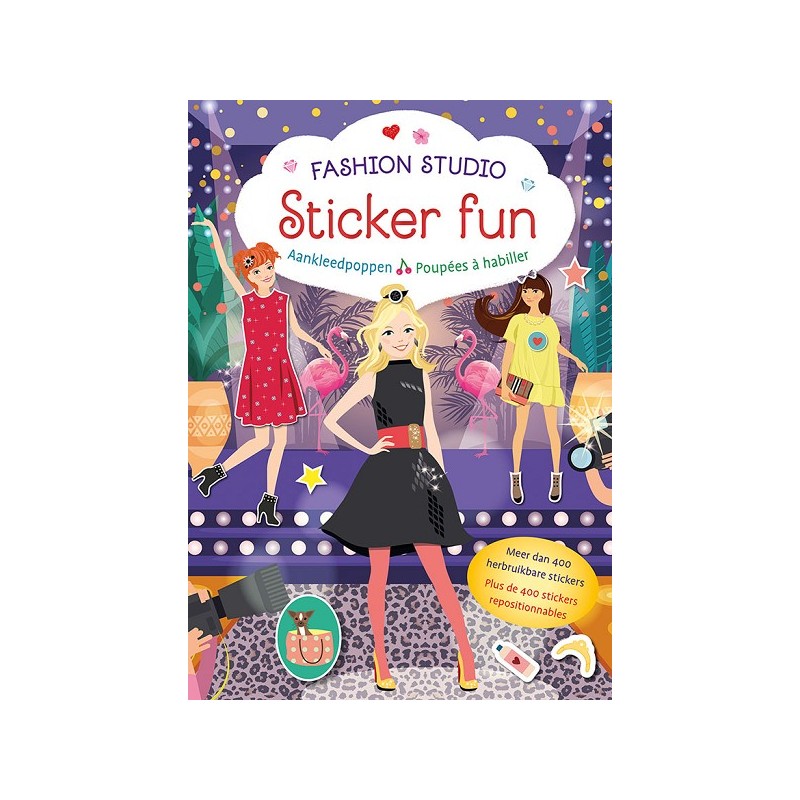 Deltas Fashion Studio Sticker Fun – Aankleedpoppen