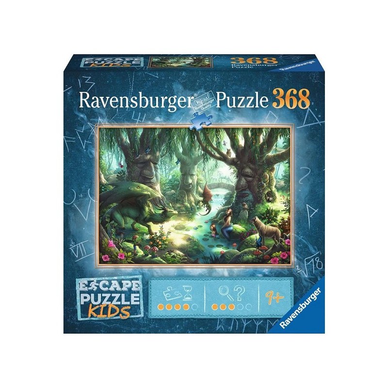 Ravensburger puzzle 368 pièces évasion enfants-forêt magique