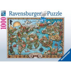 Ravensburger puzzle 1000 pièces mystérieuse Atlantide