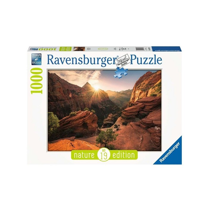 Ravensburger puzzle 1000 pièces Zion Cannyon USA