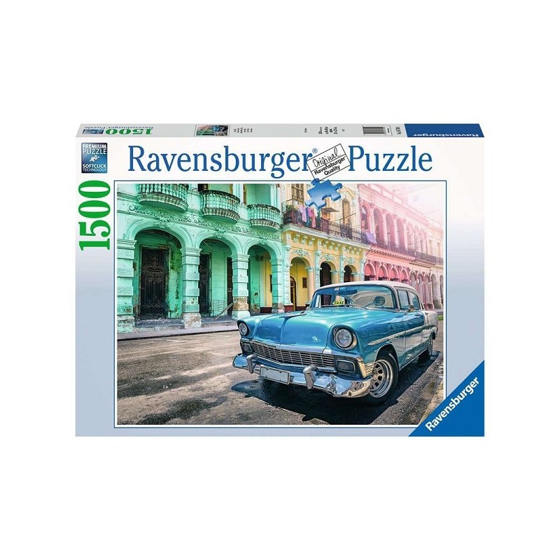 Ravensburger puzzle 1500 pièces Cuba Voitures