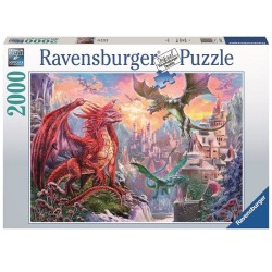 Puzzle Ravensburger 2000 pièces Dragonland