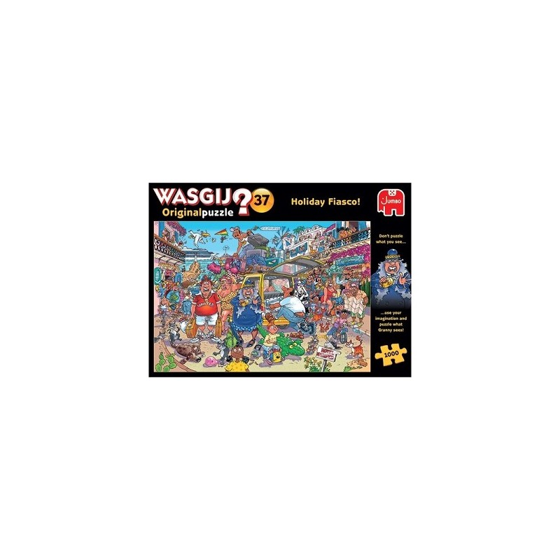 Jumbo Wasgij puzzel Original 37 Holiday Fiasco! 1000pcs