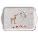 Plateau Ambiente Mélamine Reniflant Cerf 13x21cm