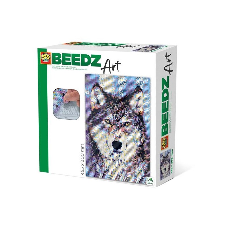 Ses Beedz Art Wolf 45,5x30cm