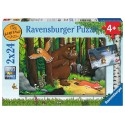 Ravensburger puzzel The Gruffalo De Boswandeling 2x24 stukjes