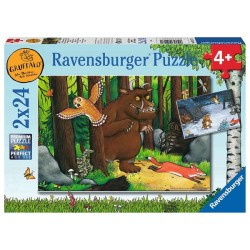 Ravensburger puzzle Le Gruffalo La promenade en forêt 2x24 pièces