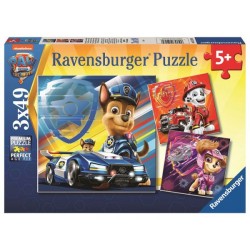 Ravensburger puzzel Paw Patrol The Movie 3x49 stukjes