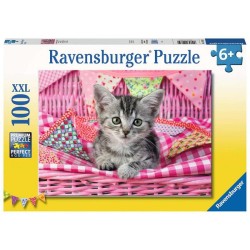 Ravensburger puzzel Schattig katje 100 stukjes XXL
