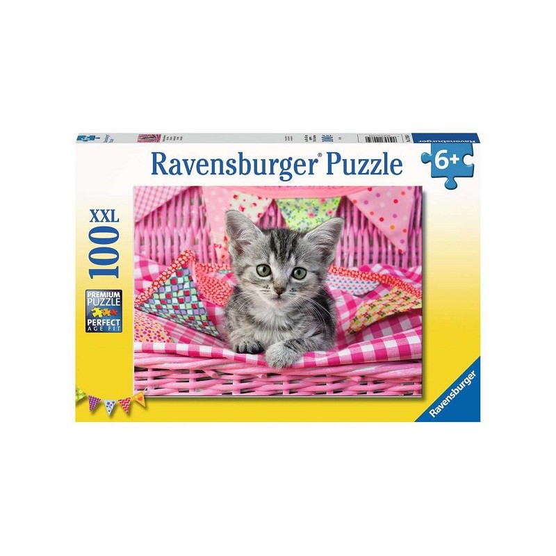 Ravensburger puzzle Chaton mignon 100 pièces XXL