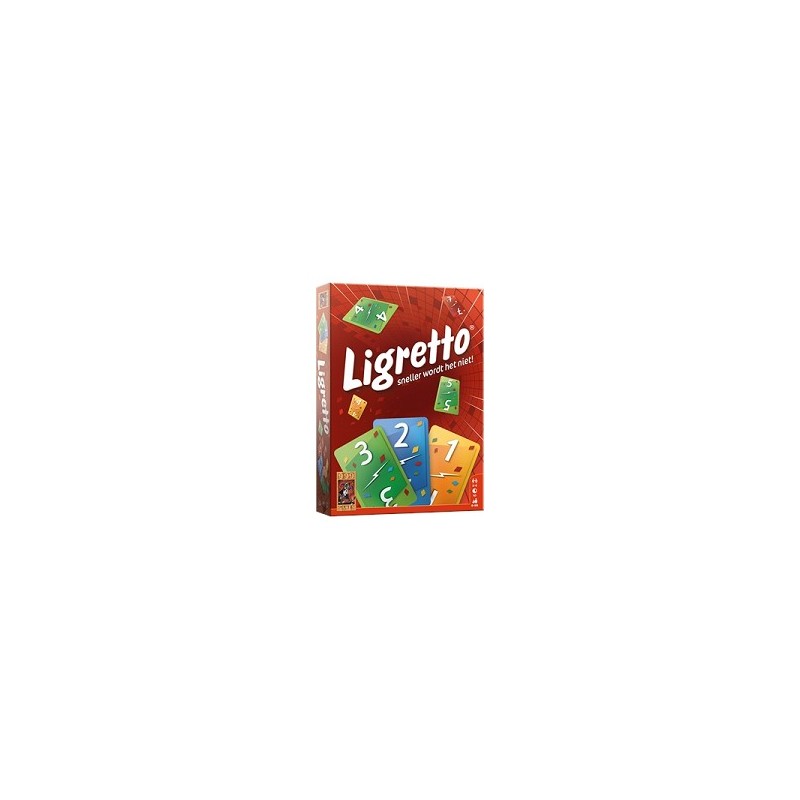 999 Games Jeu de cartes rouges Ligretto