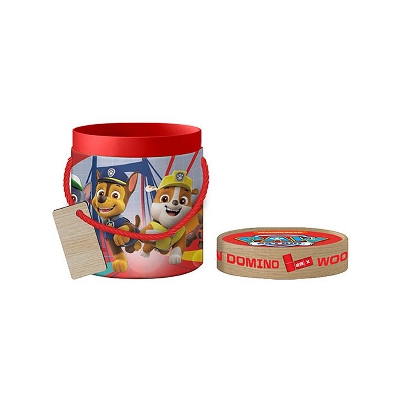 Toi Toys Paw Patrol Jeu de dominos en bois - 28 pierres 11X13CM