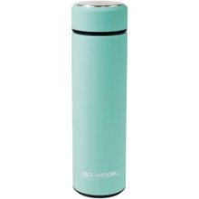 Melianda Bouteille isotherme en acier inoxydable avec filtre à thé amovible 460ml turquoise