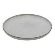 Assiette petit déjeuner Ø21cm gris pierre boîte de 6 pièces