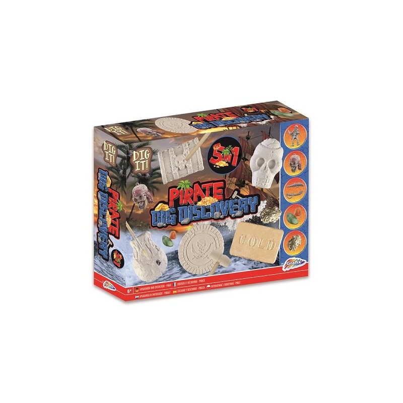 Grafix Piraatuitbikset 5-in-1