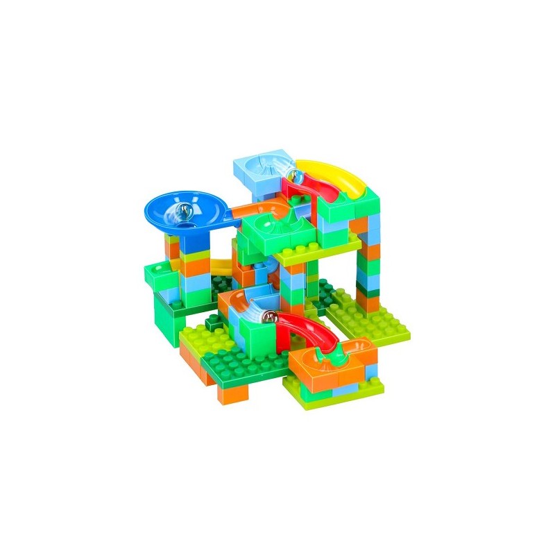 Eddy Toys Knikkerbaan 108-delig