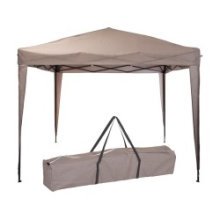 Tente de fête 300xh245cm taupe