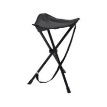 Tabouret pliant luxe anthracite