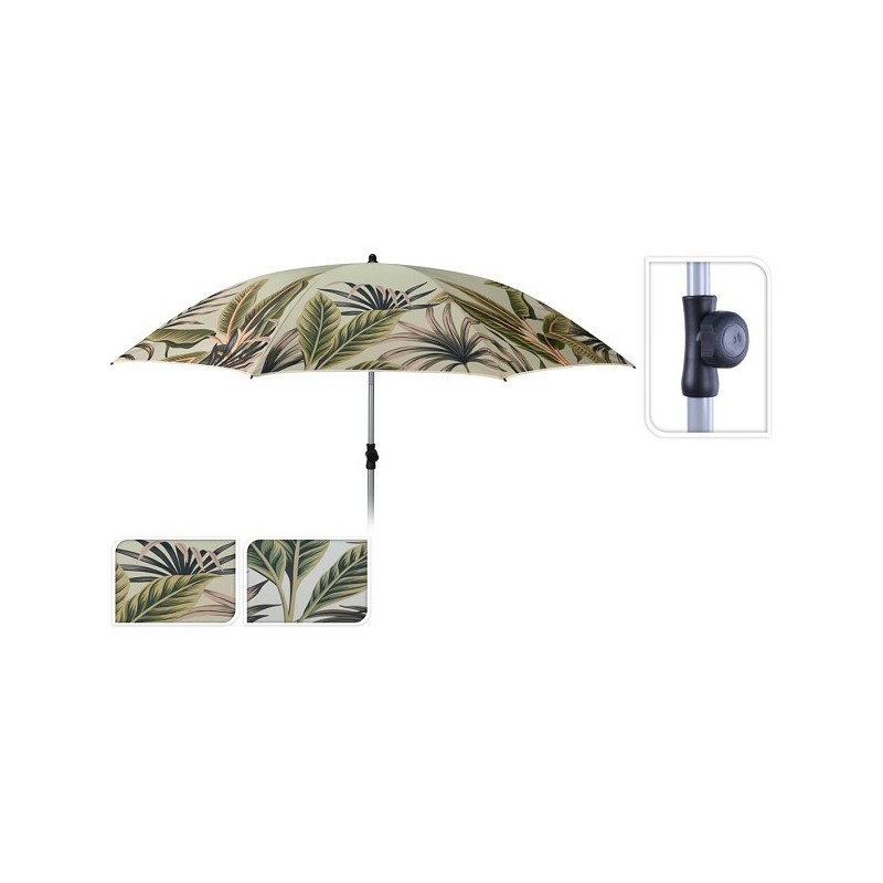 Strandparasol Ø200cm bladeren