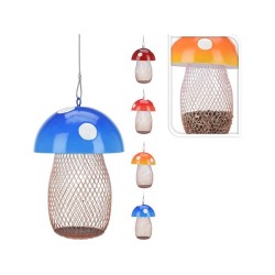 Champignon mangeoire à oiseaux disponible en différentes couleurs