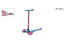 Street Rider trottinette 3 roues avec guidon réglable abec 7 rose