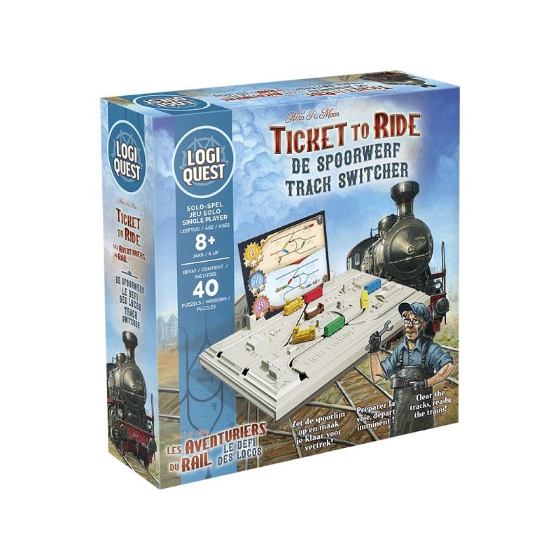 Logiquest Ticket To Ride - De Spoorwerf à partir de 8 ans nombre de joueurs 1