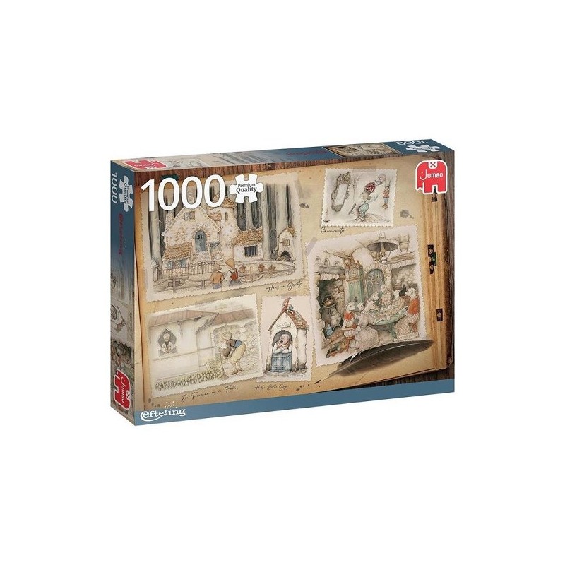 Puzzle Jumbo Anton Pieck Efteling 1000 pièces