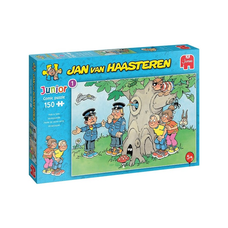 Puzzle Jumbo Jan van Haasteren Junior Cache-cache 150 pièces